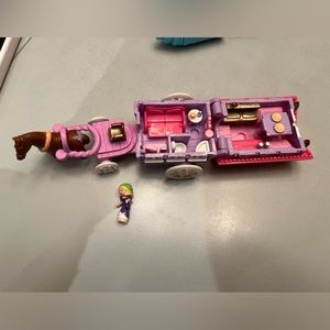 1995 circus wagon on the go polly pocket